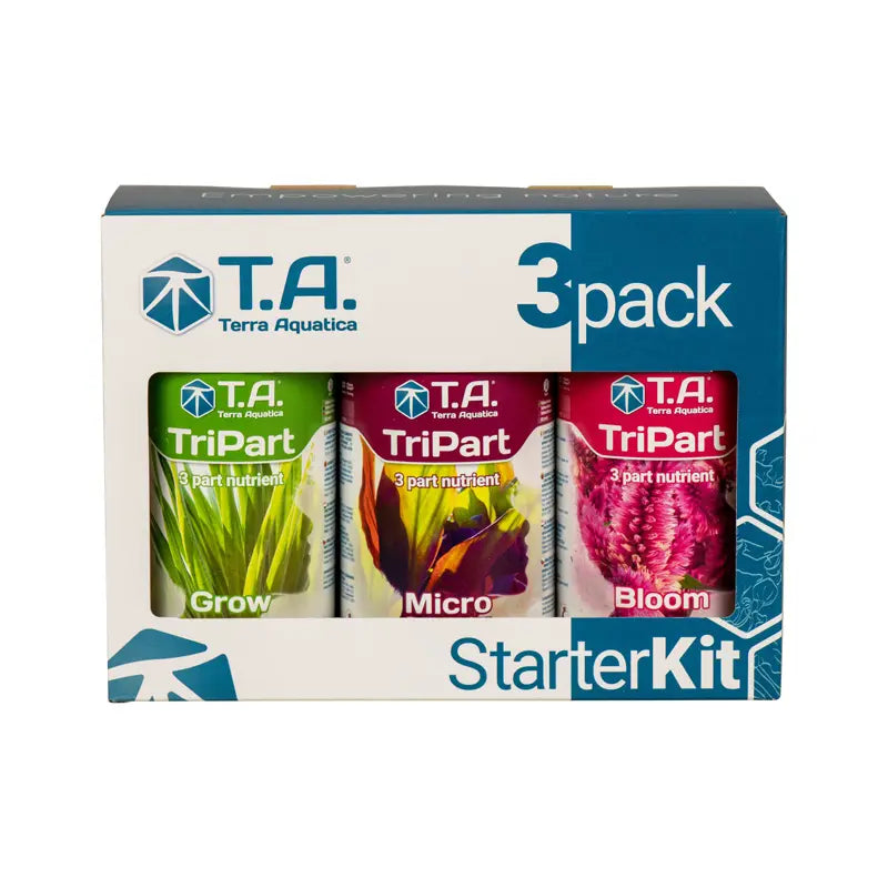 TERRA AQUATICA TRIPAK STARTER KIT TRIPART SERIE HARD WATER 0,5L