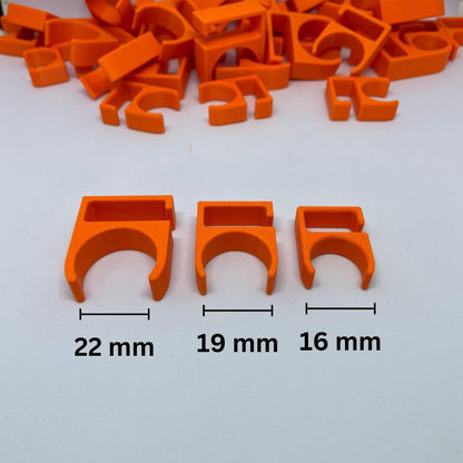 Set 10x Clip Passacavo per Pali Grow Tent