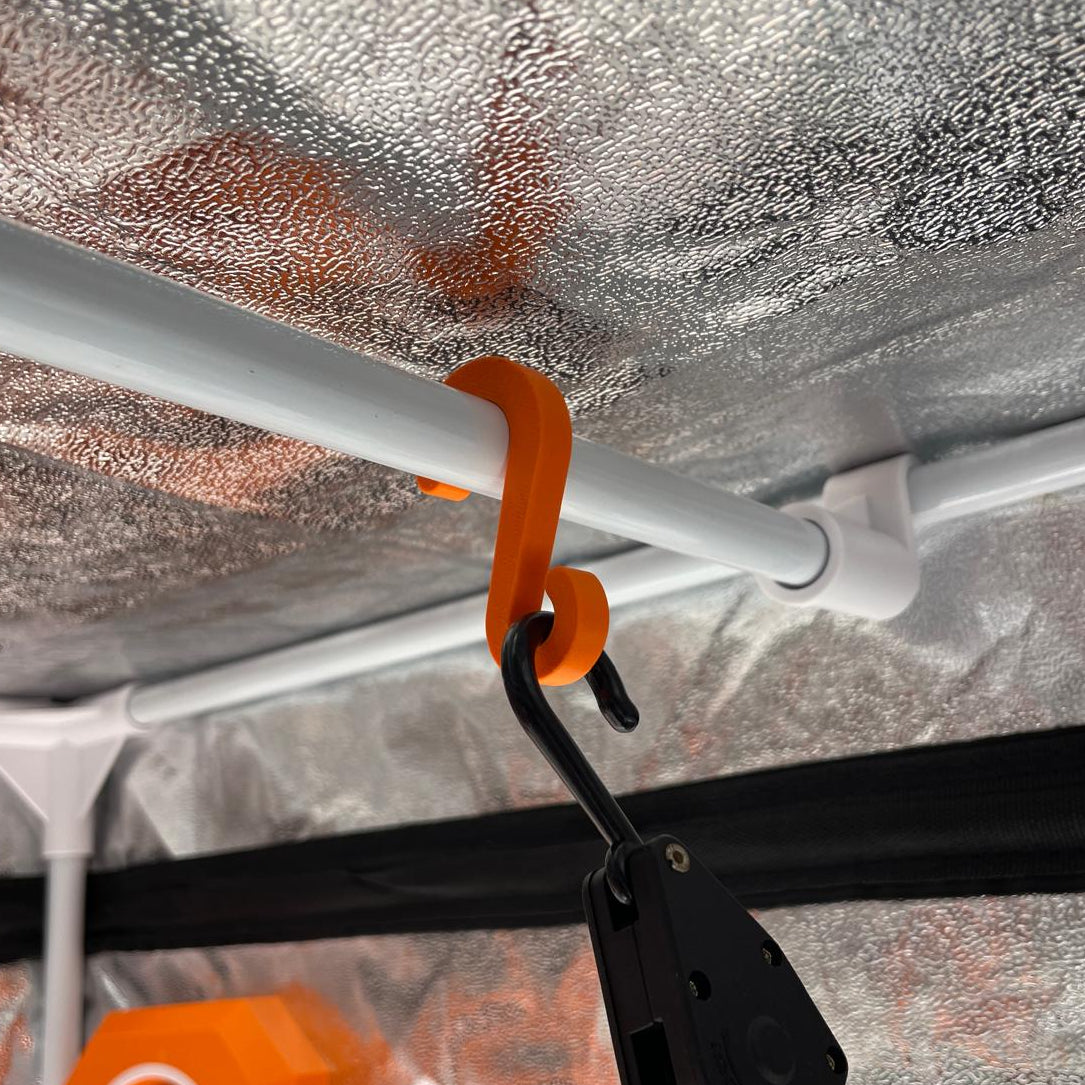 Set 2x Ganci ad Alta Resistenza per Grow Tent | Supporto Lampade e Componenti