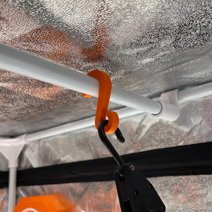 Set 2x Ganci ad Alta Resistenza per Grow Tent | Supporto Lampade e Componenti