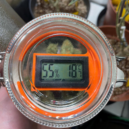 Supporto  Igrometro per Barattoli da 70mm | Controllo Concia Grow Tent