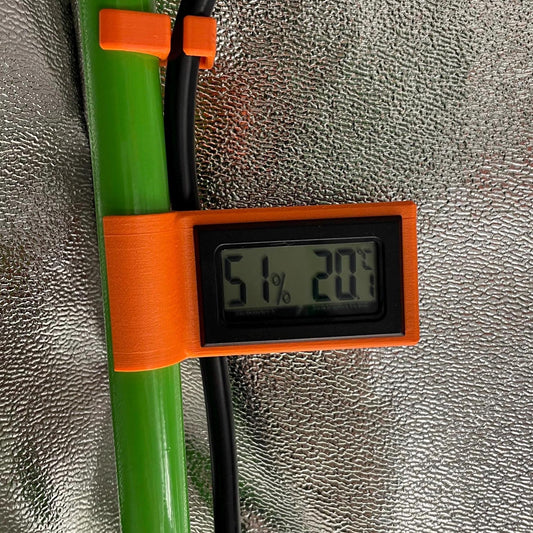 Supporto con Igrometro per Palo Grow Tent