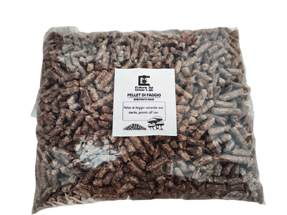 Pellet di Faggio per Coltivazione Funghi