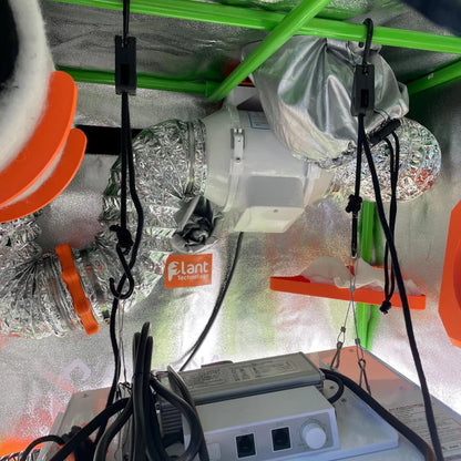 Supporto per Estrattore in Linea (AC Infinity, Vivosun, ecc.)  Staffa di Montaggio per Grow Tent