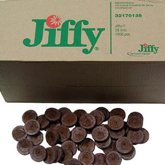 JIFFY SINGOLO DISCHETTO DI TORBA E COCCO 39x39 MM