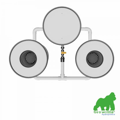 SISTEMA IDROPONICO RDWC 2.0  2VASI Growrilla Hydroponics